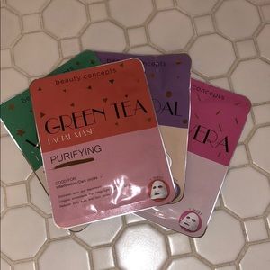 4 pack face masks